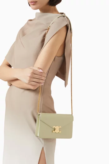 Margo Wallet on Chain in Leather