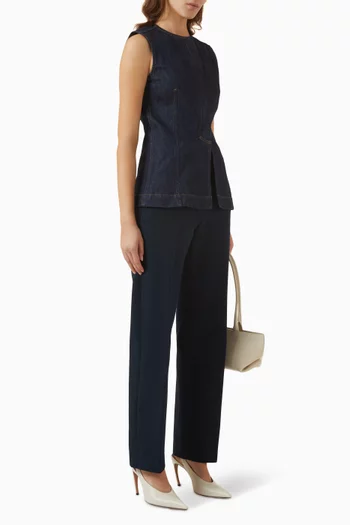 Slim-fit Pants in Cotton Twill