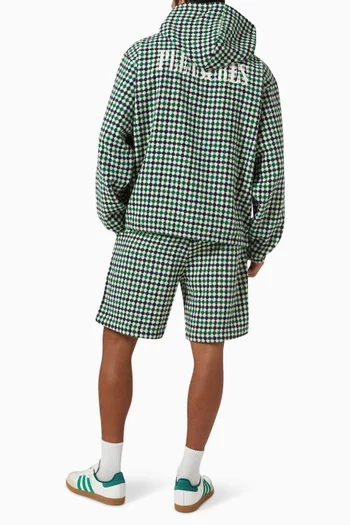 Misquote Poncho Hoodie in Wool Blend