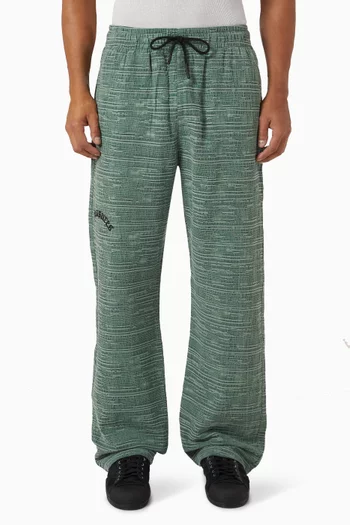 Linear Easy Pants in Cotton-blend