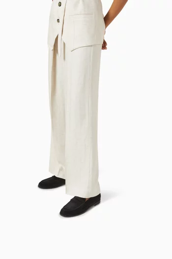 Georgie Loafers in Velour