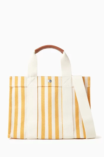Medium Tote Bag in Cotton-blend Canvas