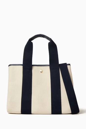 Medium Traversée Tote Bag in Canvas