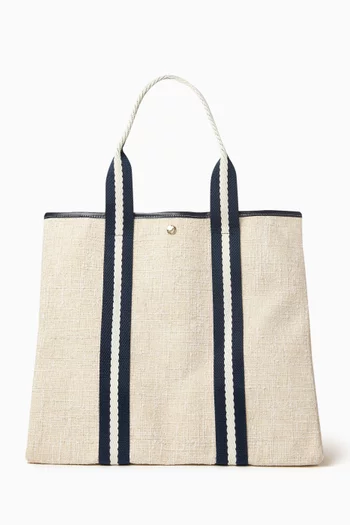 Large Traversée Tote Bag in Tweed