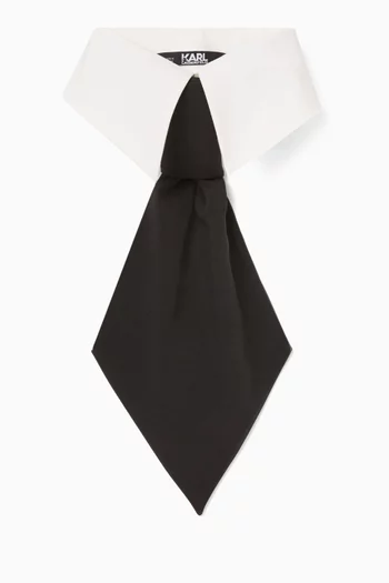 Collar and Tie set in Cotton
