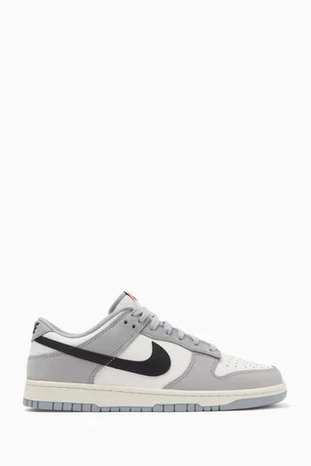 Dunk Low Sneakers in Leather & Suede