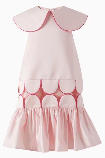 Natasha Scalloped Dress