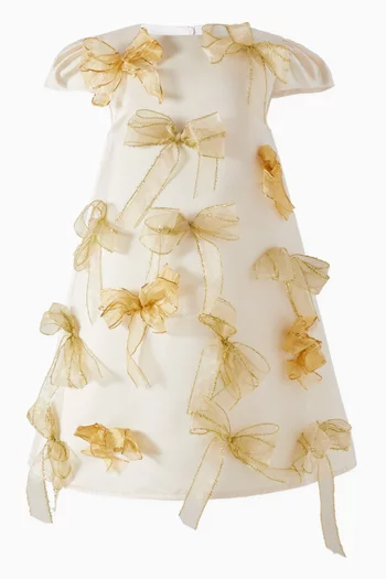 Shahida Bow-embellished Dress
