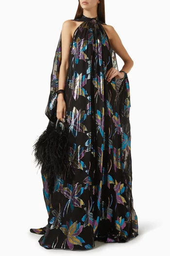 Eterea Disco Cape Gown