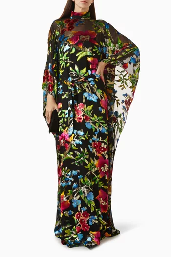 Theda Embroidered Kaftan