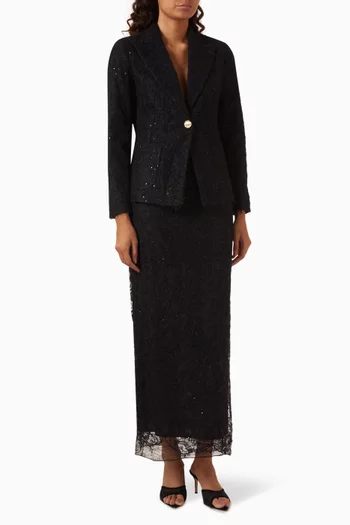 Jacket & Skirt Set in Lace