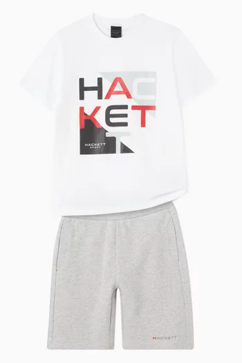 Logo T-shirt in Cotton-jersey