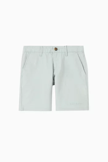 Logo-embroidered Chino Shorts