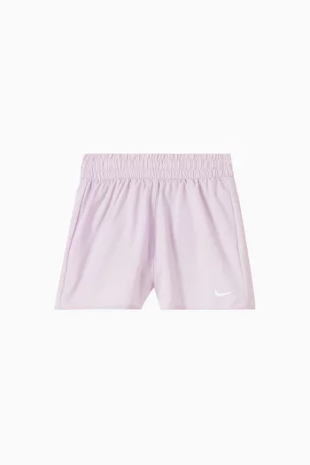 شورت رياضي بخصر مرتفع معالج بتقنية Dri-FIT