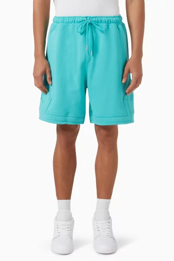 Flight Diamond Shorts in Fleece