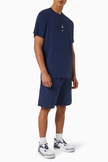 Flight Diamond Shorts in Fleece