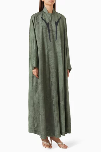 Relaxed-fit Abaya