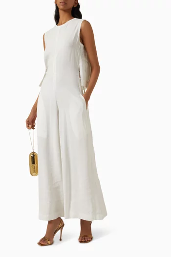 Snow Jumpsuit in Linen