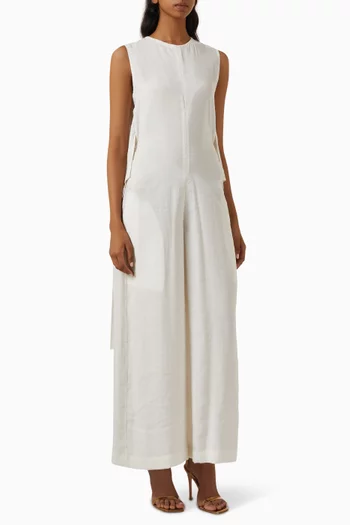 Snow Jumpsuit in Linen