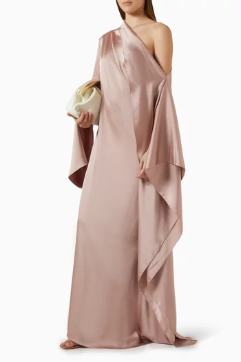 One-shoulder Maxi Dress