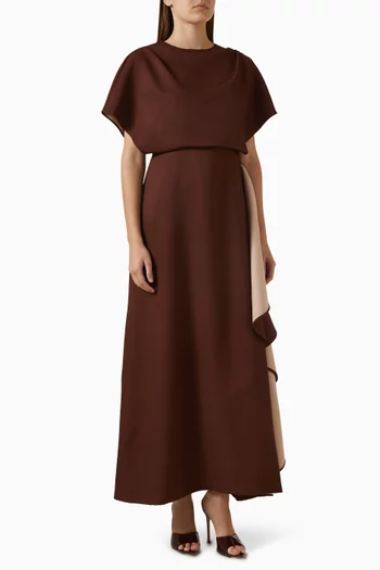 Ruffled Maxi Dress