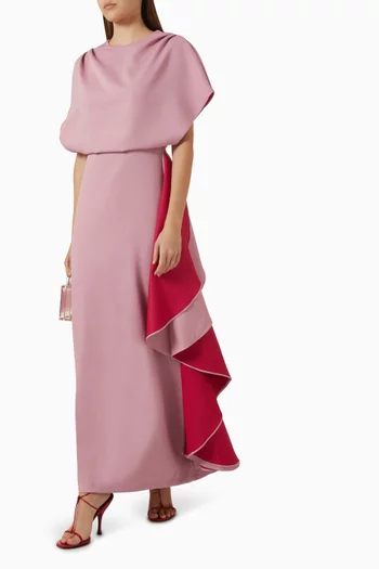 Ruffled Maxi Dress