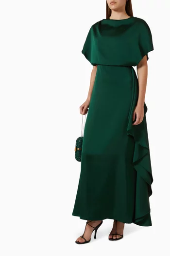 Ruffle Maxi Dress