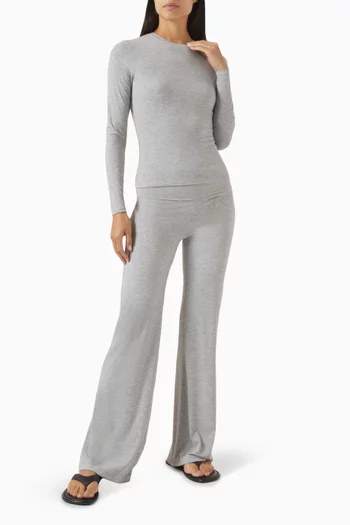 365 Sculpting Lounge Long-sleeve Full Length T-shirt