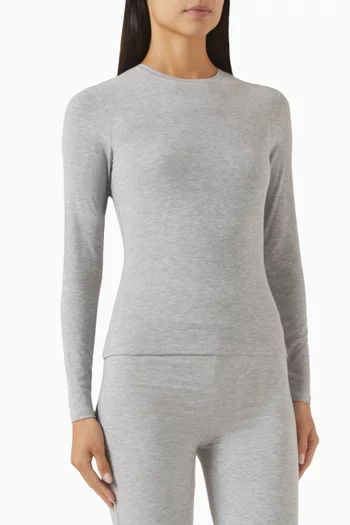 365 Sculpting Lounge Long-sleeve Full Length T-shirt