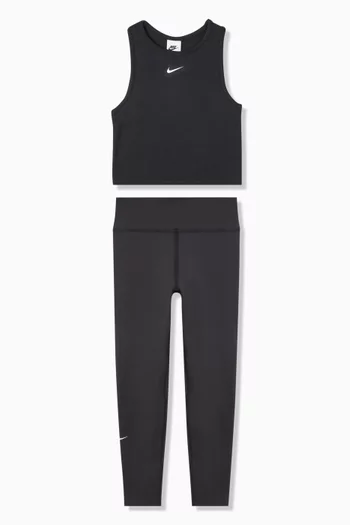 لغينغز بخصر مرتفع وتقنية Dri-FIT