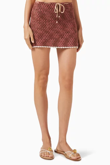 The Mini Skirt in Crochet