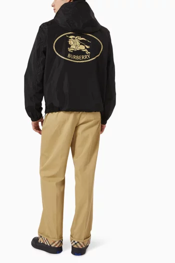 Knight Stamp Jacket in Nylon