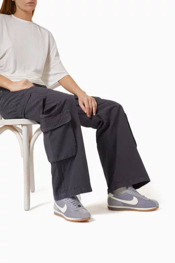 Cortez Sneakers in Textile & Suede