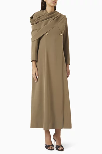 Overlap Shawl Coat