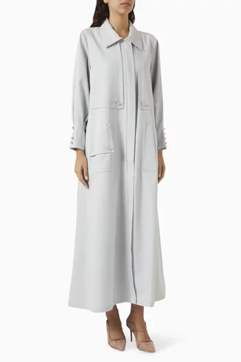 Collared Coat & Pants Set