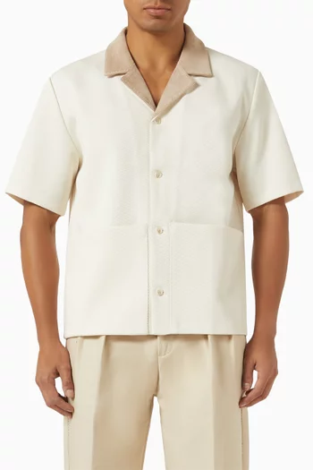 Boxy Shirt in Twill