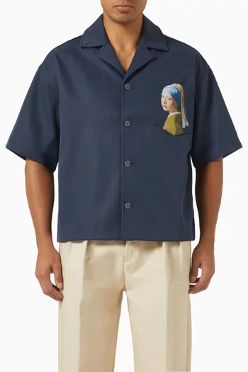 Art-print Boxy Shirt