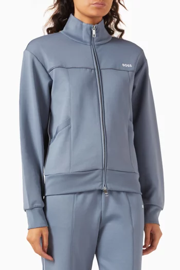 Erena Track Jacket in Cotton-blend