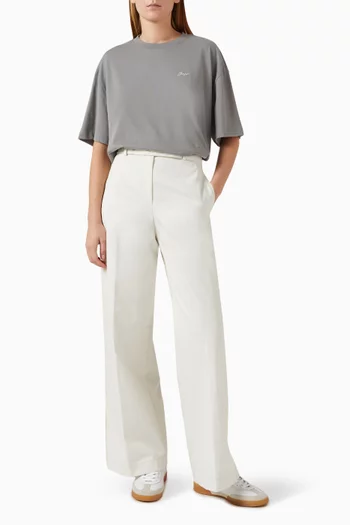 E Boyfriend Oversized T-shirt in Cotton