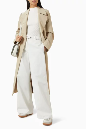 Tiana Relaxed Pants in Cotton Canvas
