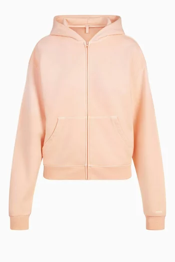 French Terry Zip Up Hoodie