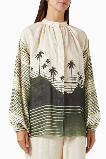 Don Simon Shirt in Linen