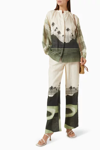San Benito Pants in Linen