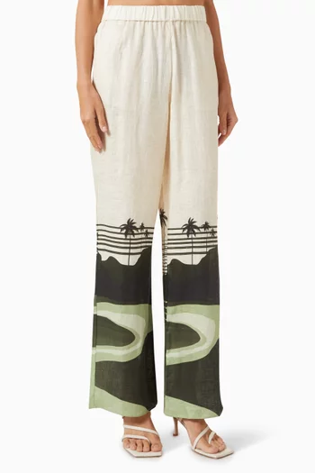 San Benito Pants in Linen