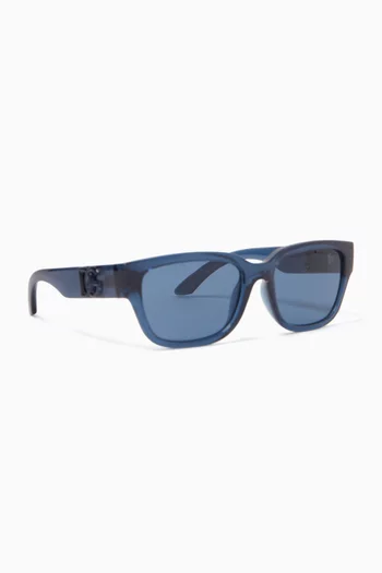 Rectangle Sunglasses in Acetate