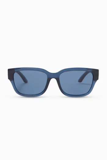 Rectangle Sunglasses in Acetate