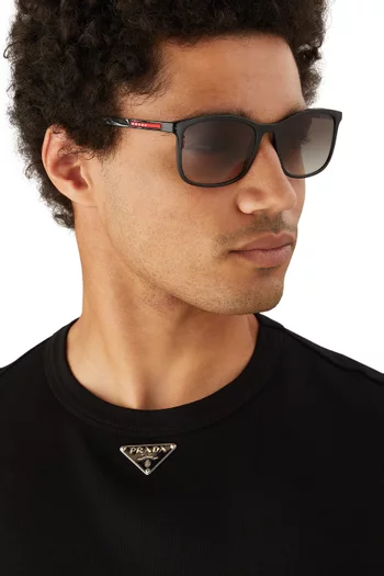 Linea Rossa Square Sunglasses in Acetate