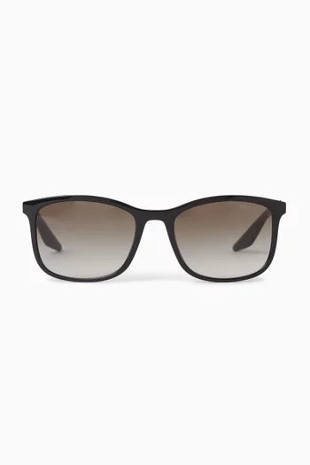 Linea Rossa Square Sunglasses in Acetate