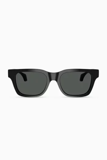 Rectangle Sunglasses in Acetate