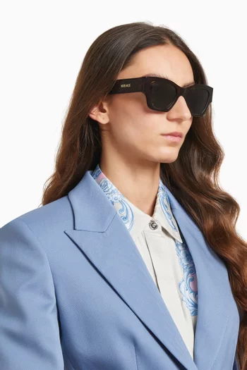 Square Sunglasses in Acetate